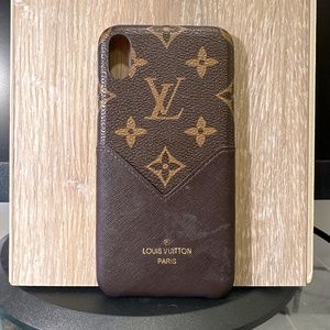 Louis Vuitton iPhone XS Max case with card holder